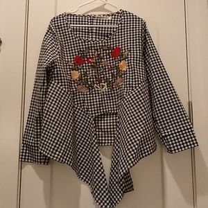 Checker top from Nasty Gal